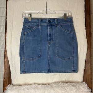 American Eagle Outfitters Blue Denim Women’s 2 Mini Skirt